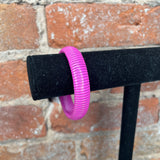 Chunky Enamel Stretchy Bangle 8"