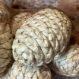 Bag of 10 Woven Grass Eggs 2.5"