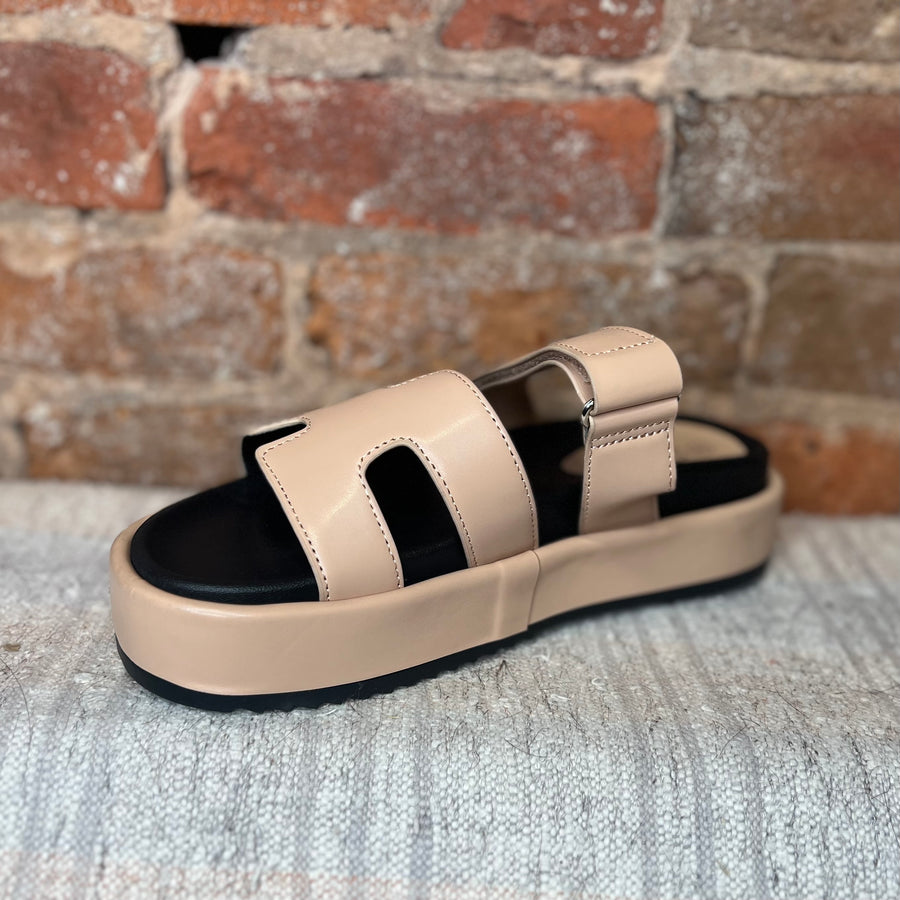 Chunky Platform Cutout Sandal