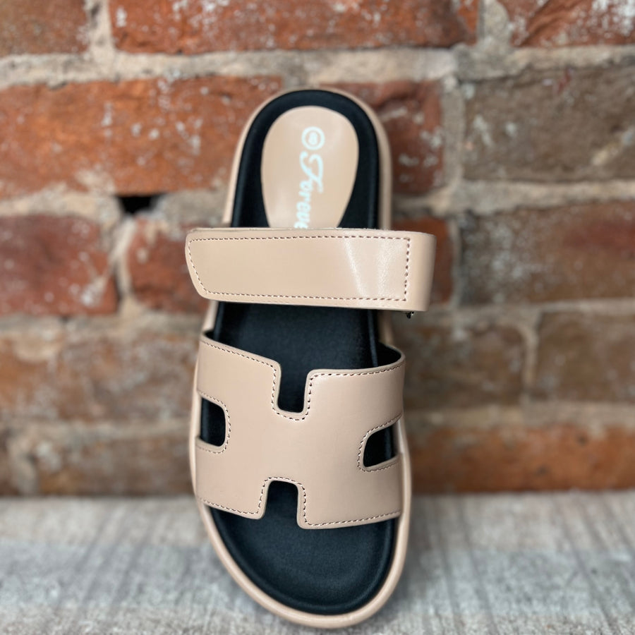 Chunky Platform Cutout Sandal