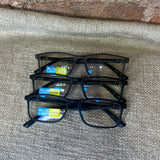 Thin Rectangular Blue Light Reading Glasses