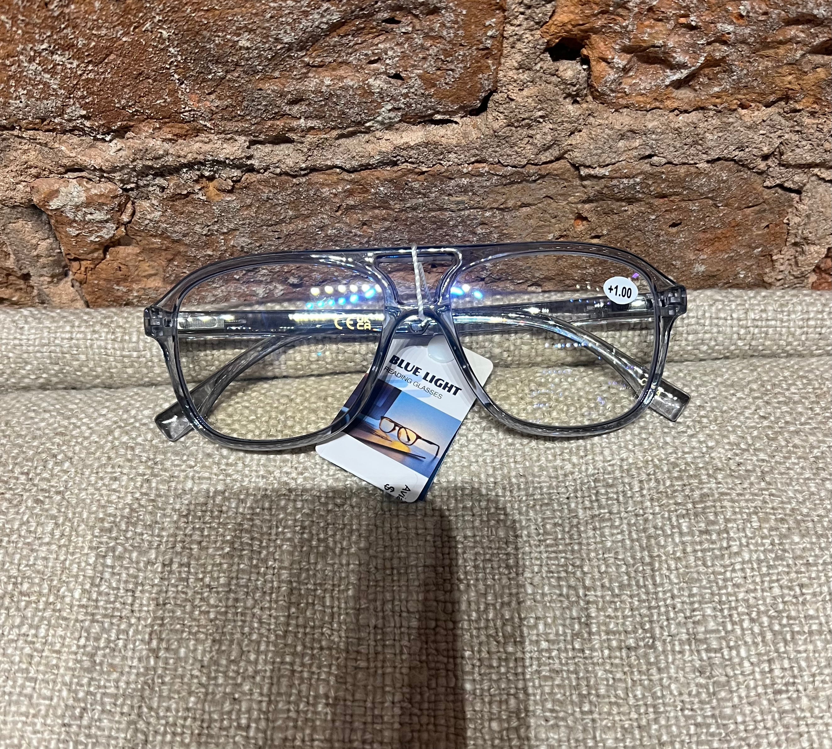 Aviator Blue Light Reading Glasses