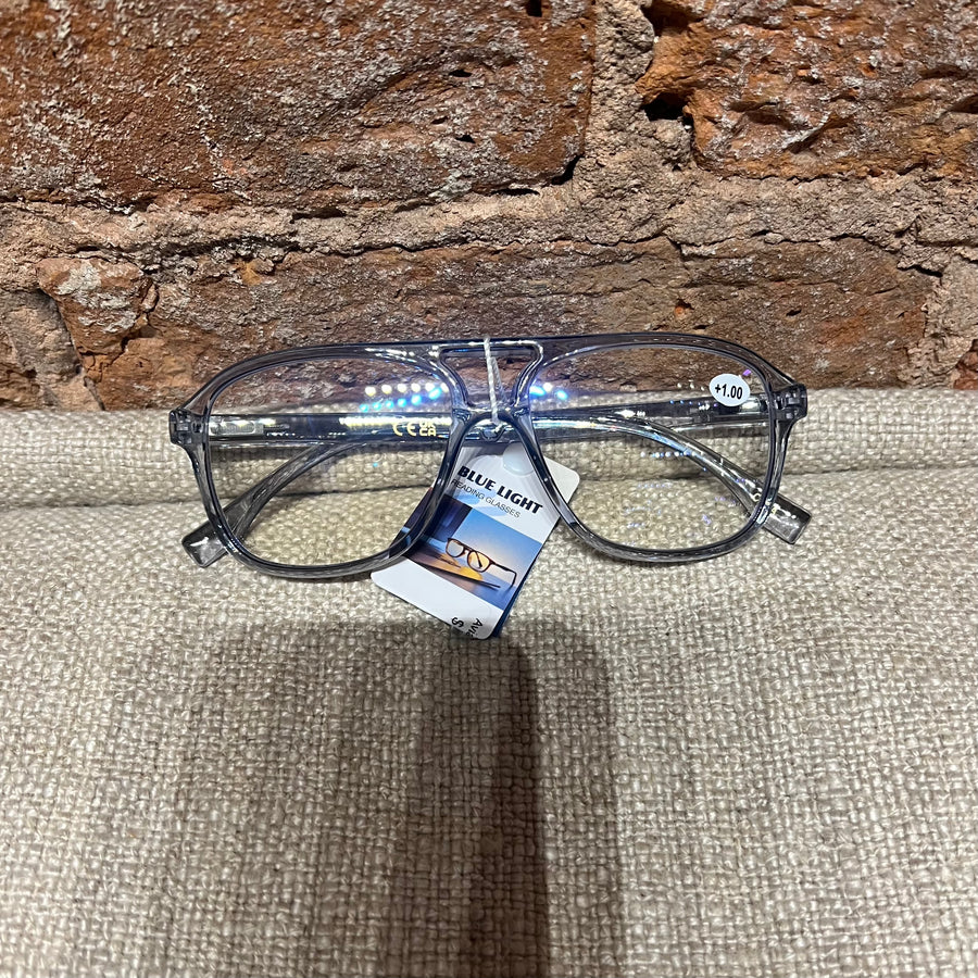 Aviator Blue Light Reading Glasses