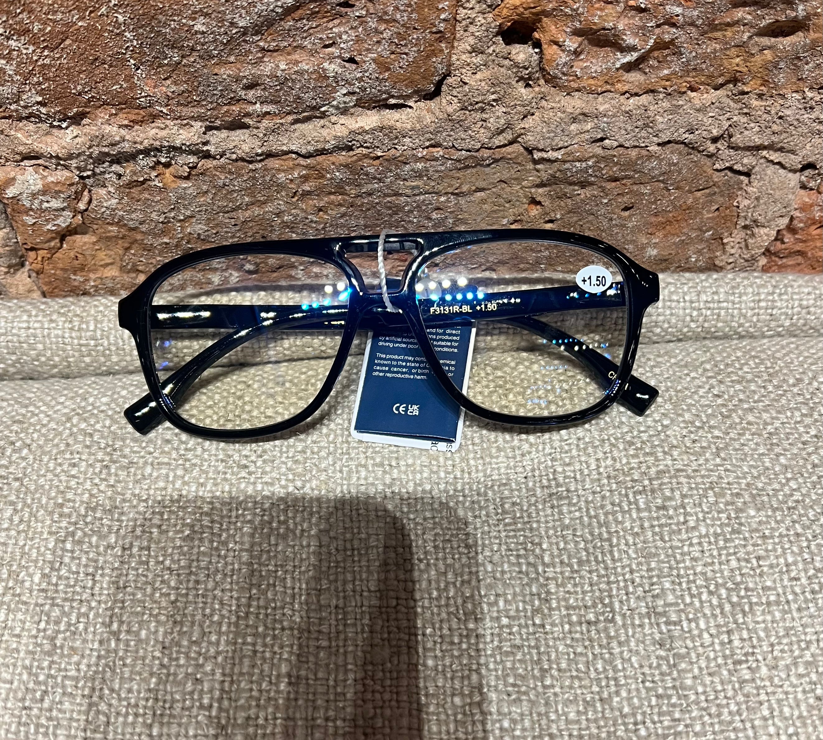 Aviator Blue Light Reading Glasses