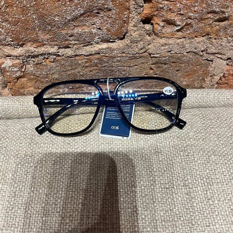 Aviator Blue Light Reading Glasses