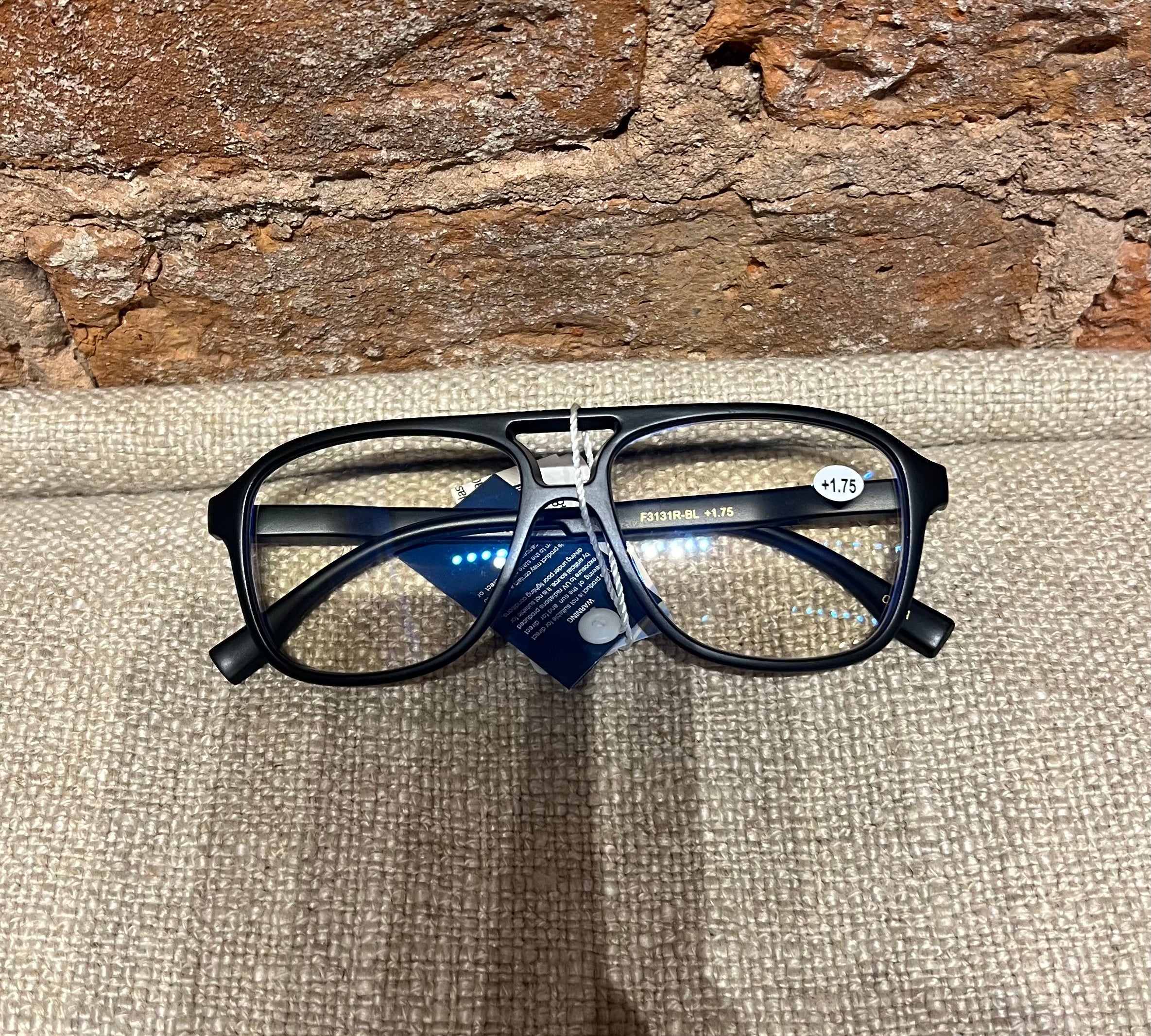 Aviator Blue Light Reading Glasses