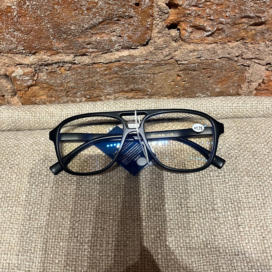 Aviator Blue Light Reading Glasses