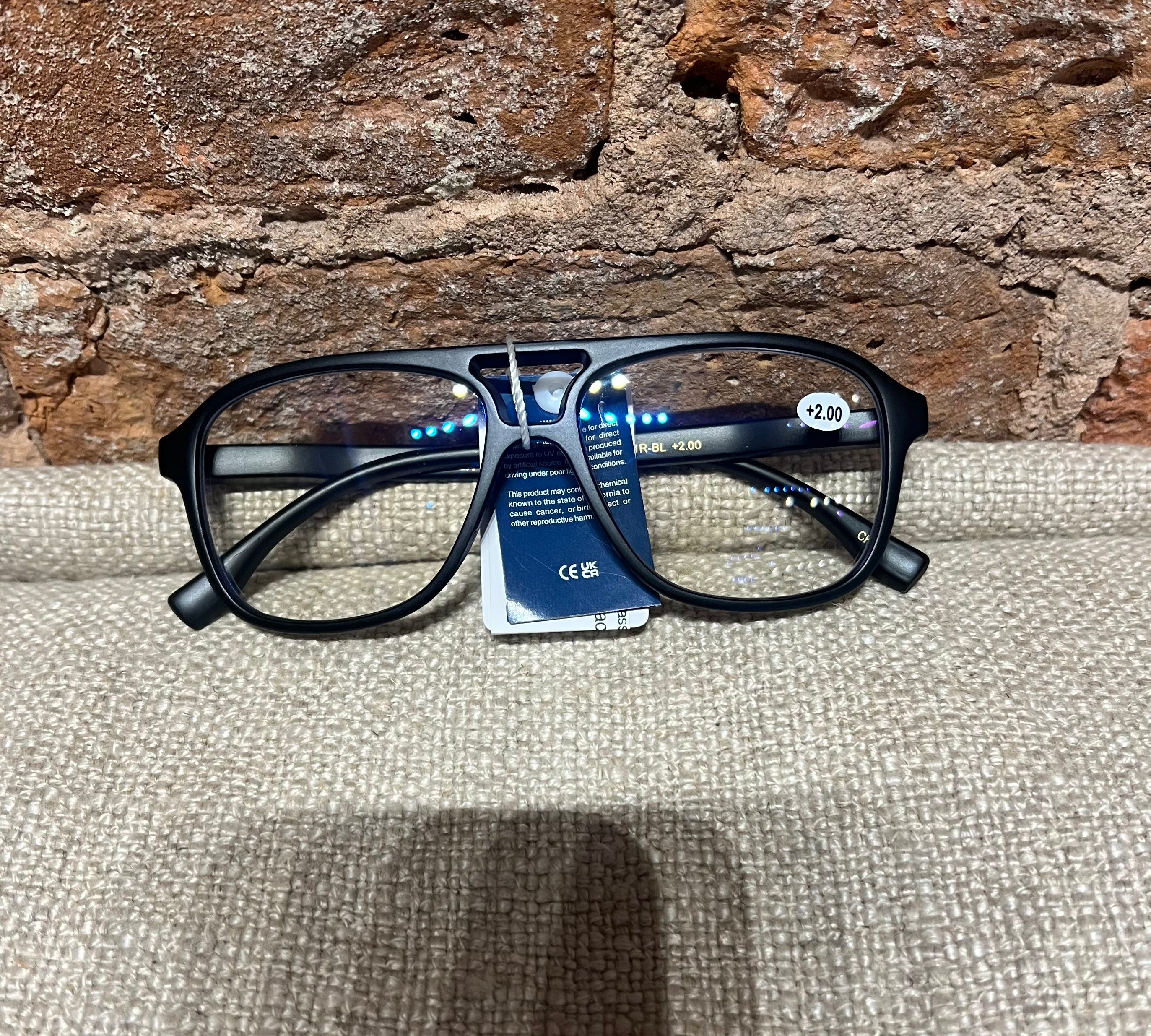 Aviator Blue Light Reading Glasses