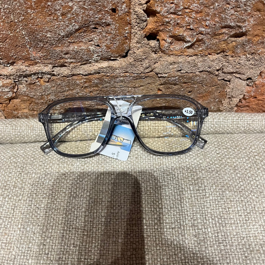 Aviator Blue Light Reading Glasses