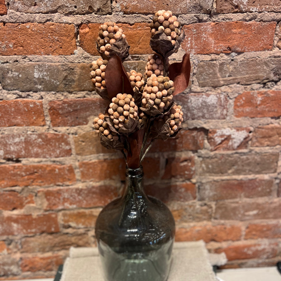 Autumn Pod Berry Spray 18"