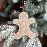 Mango Wood Gingerbread Orn 5”