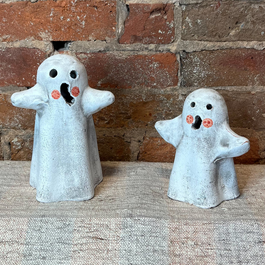 Clay Ghost Lanterns