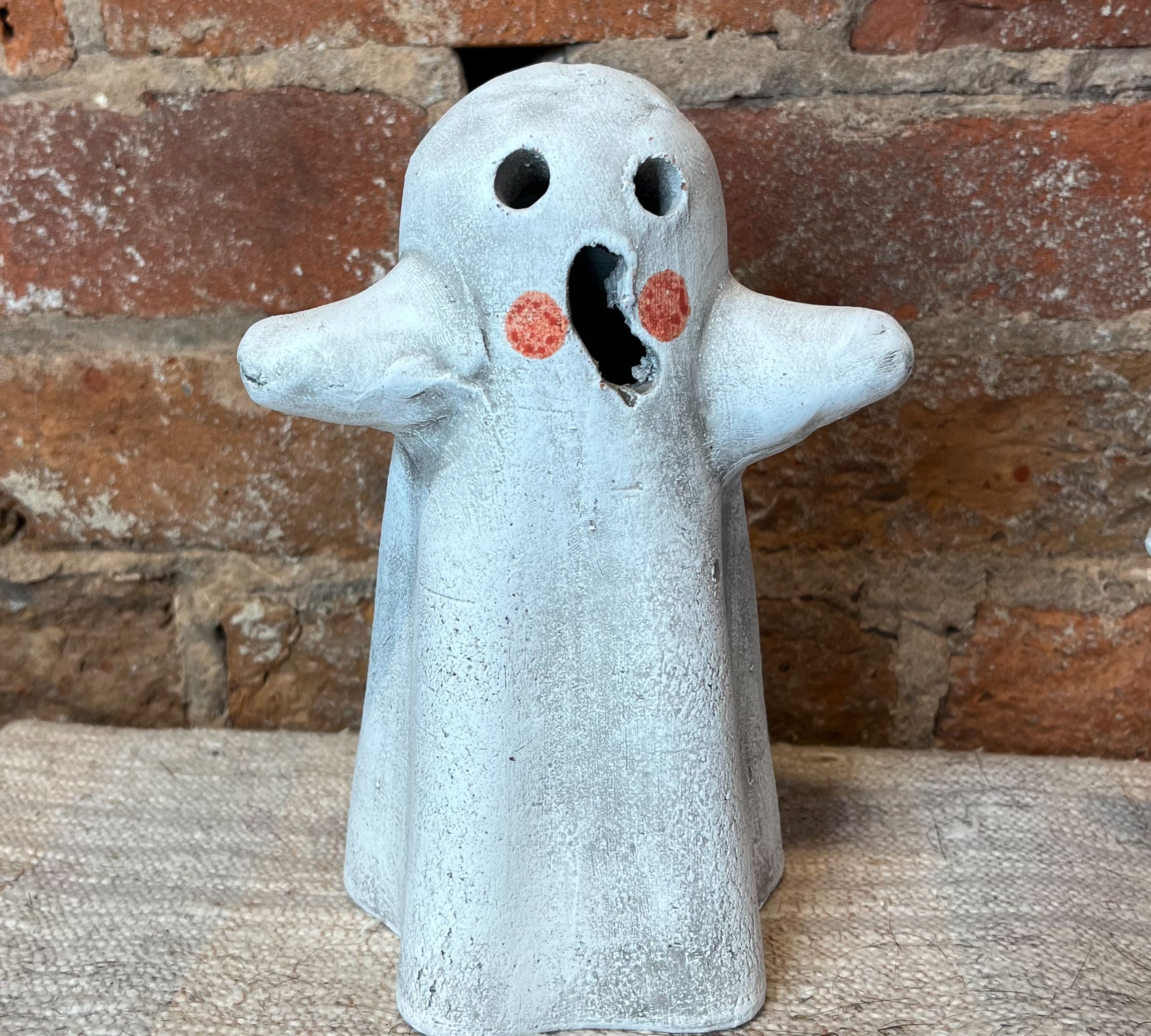 Clay Ghost Lanterns