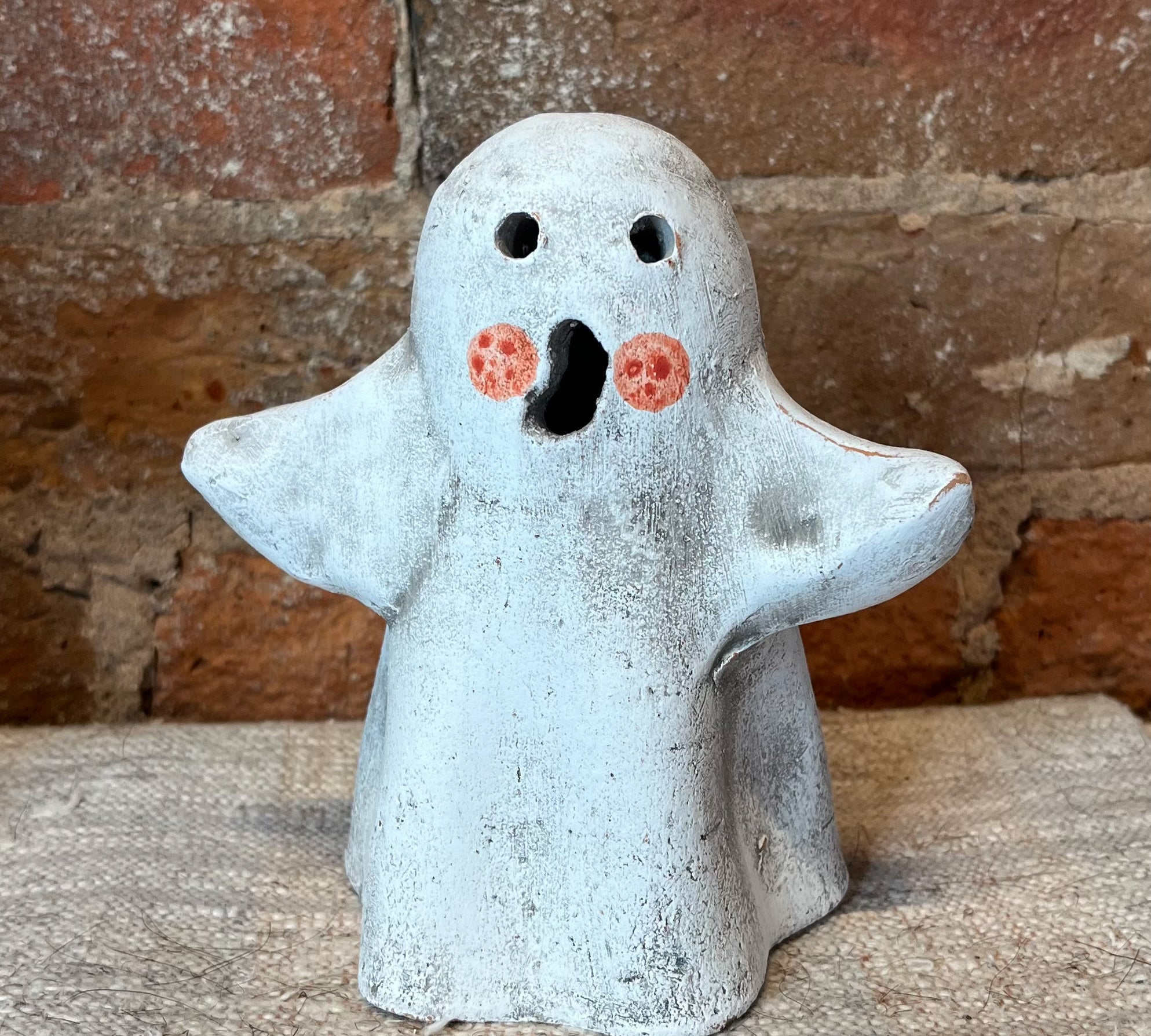 Clay Ghost Lanterns