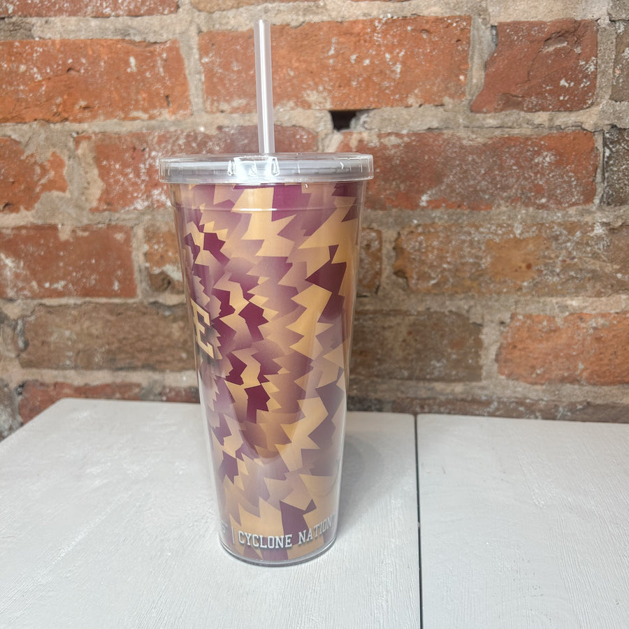 Iowa State Tie Dye Tumbler