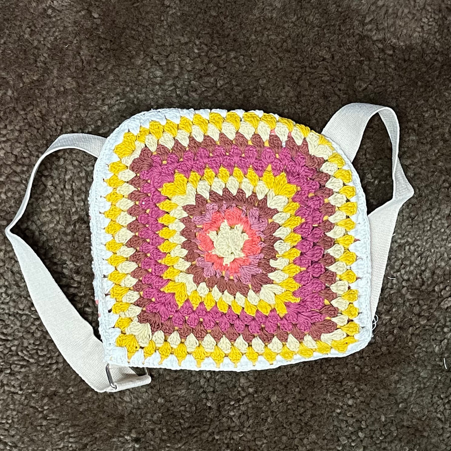 Crochet Granny Square Purse