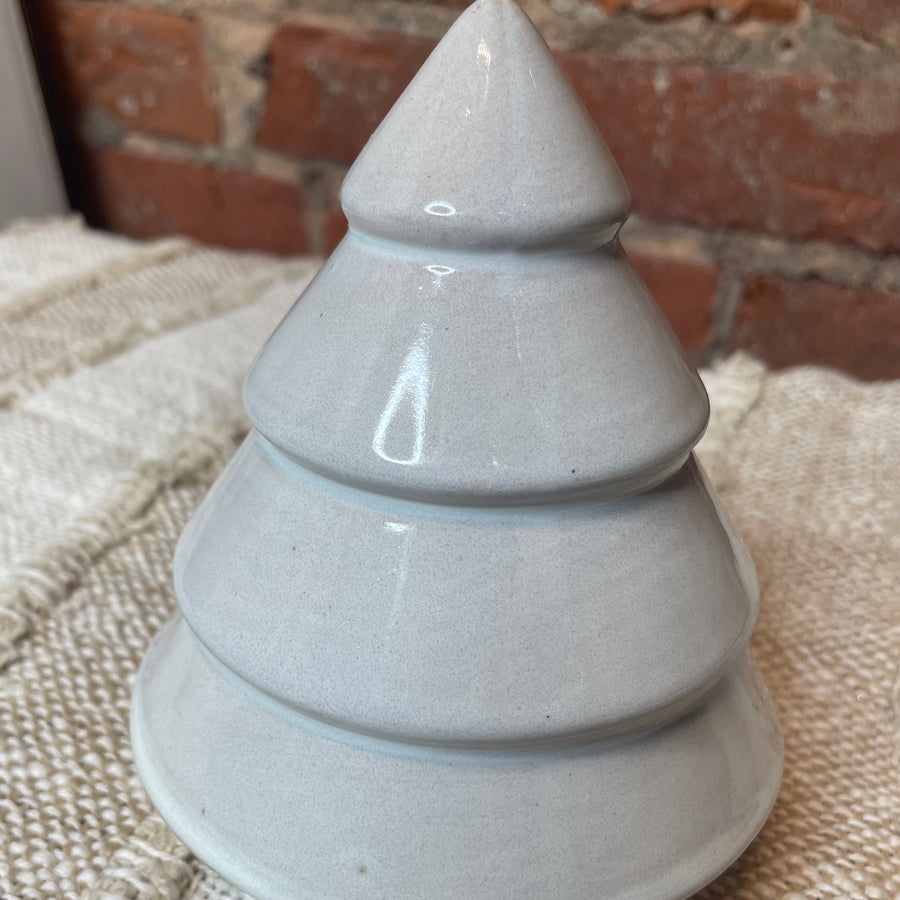 Stoneware Unglazed Tree 4.25”