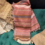 Woven Cotton Blend Jacquard Throw 60x50"