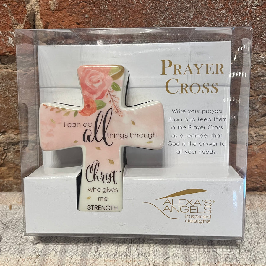 I Can Do All Things Prayer Cross 4.5"