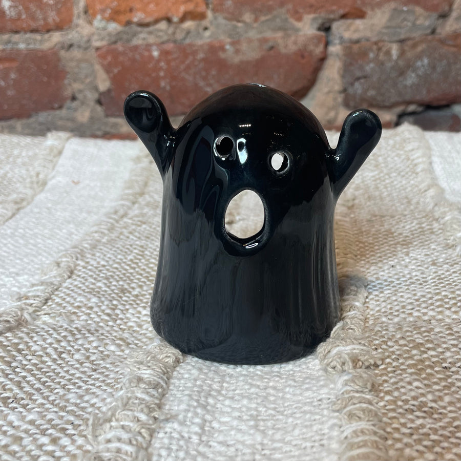 Ghost Tea Light Holder 3.75”