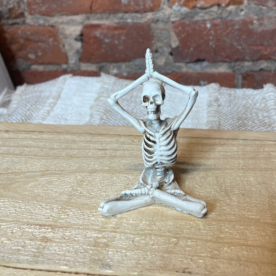 Mini Resin Yoga Skeletons