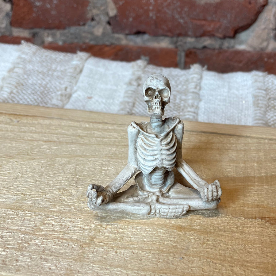 Mini Resin Yoga Skeletons