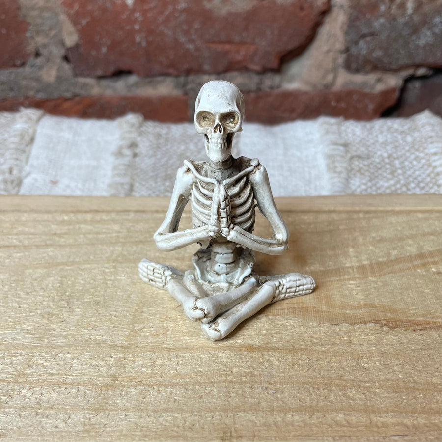 Mini Resin Yoga Skeletons