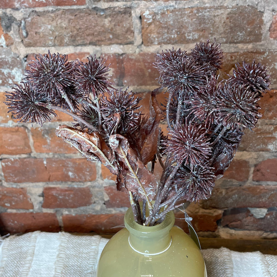 Bundle of 3 Burgundy Sycamore Fruit 15”