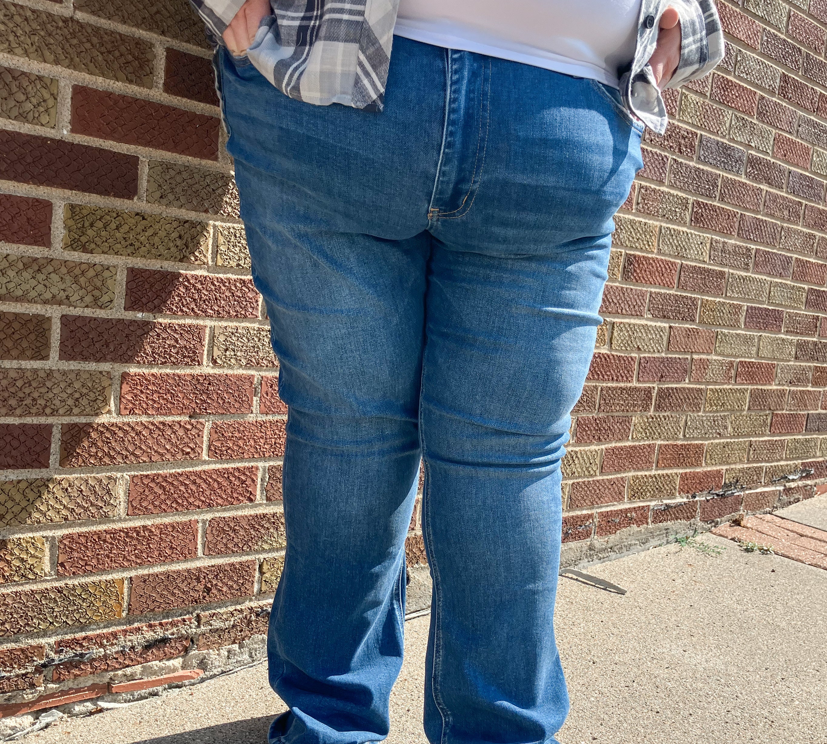 Plus Skylar Slim Bootcut Vervet Jeans