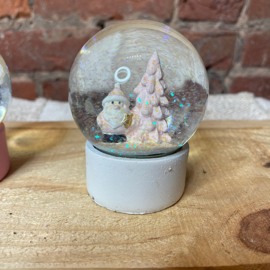 Mini Pastel Snowglobe 5.25”