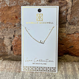 Monogram Necklace/Silver