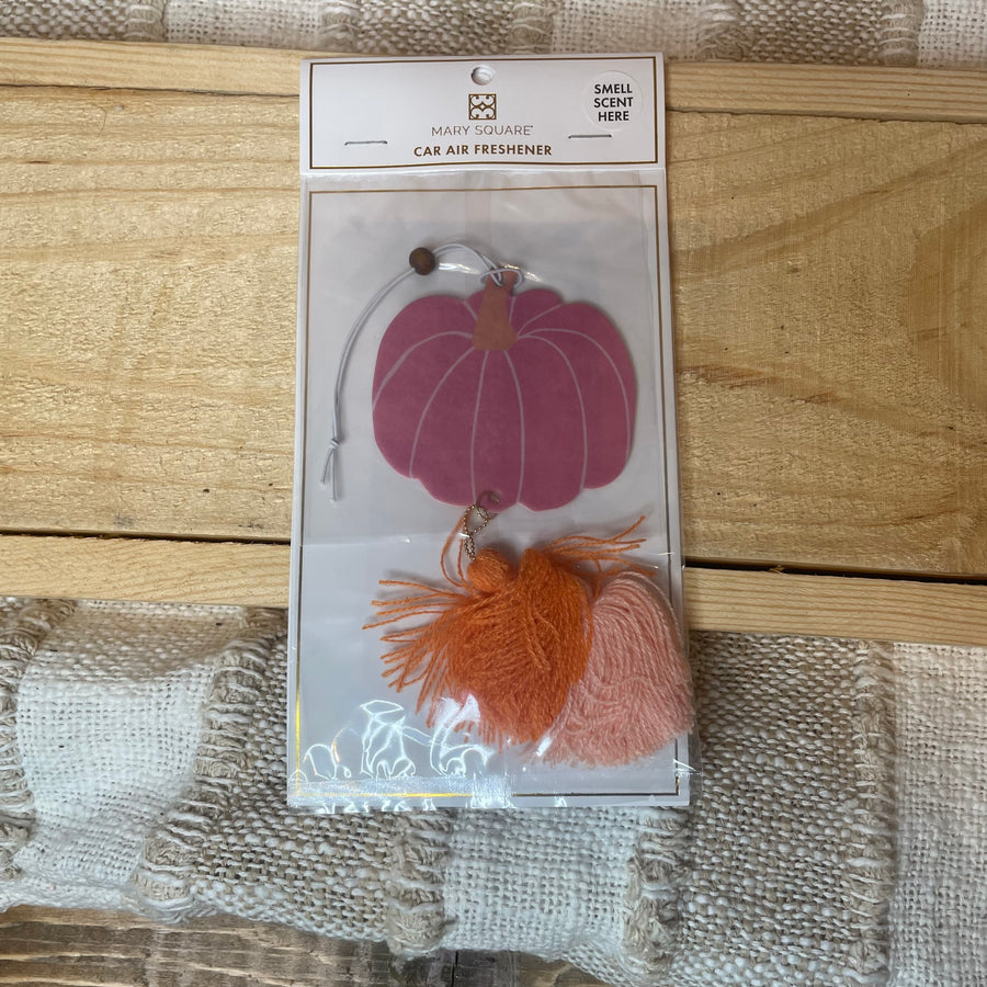 Pink Pumpkin Air Freshner