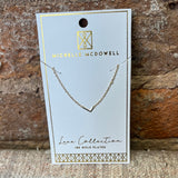 Monogram Necklace/Gold