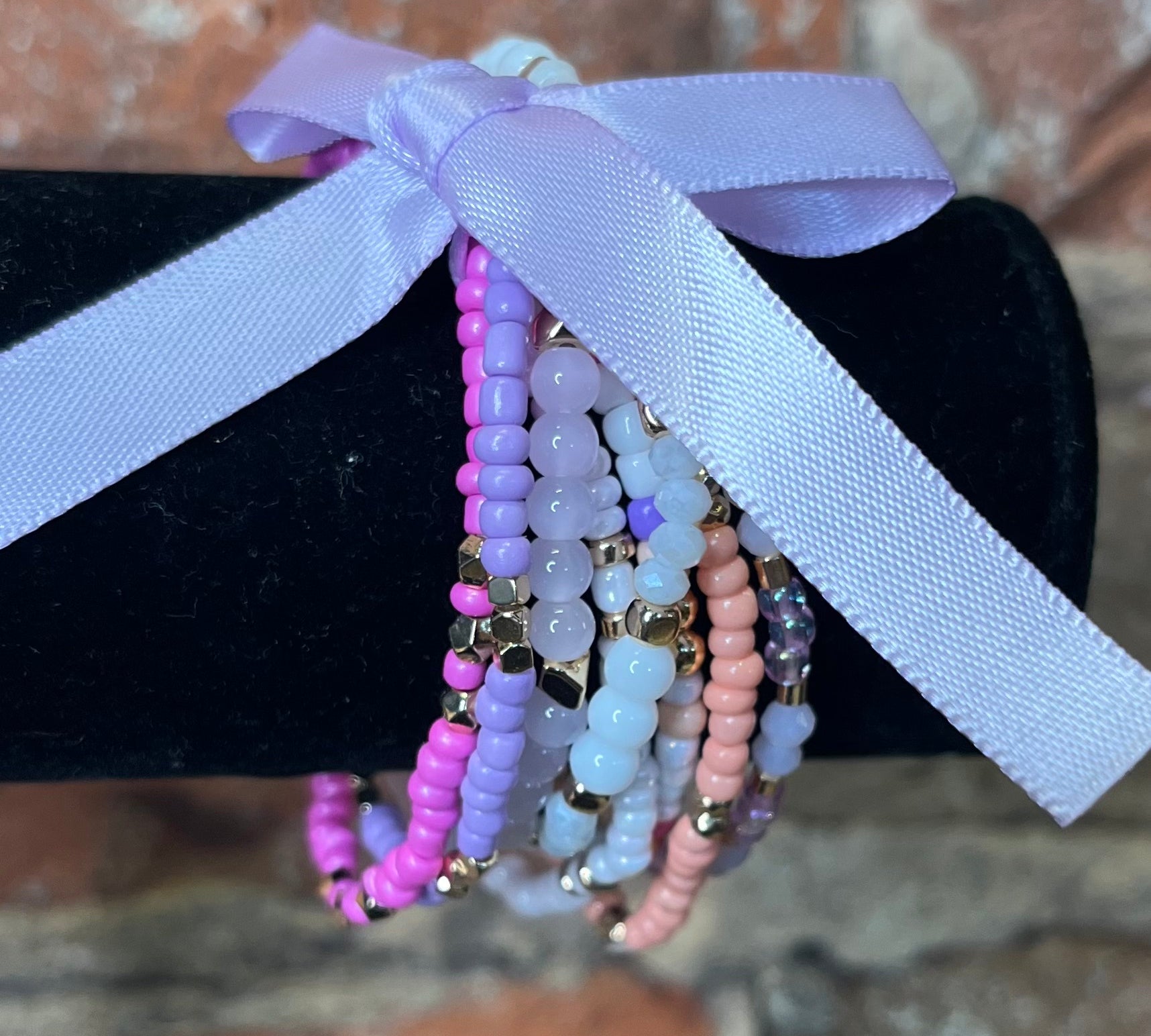 Kids Beaded/Gold Bracelet