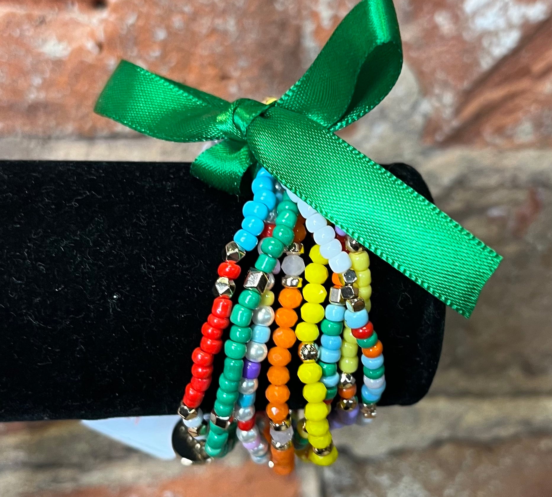Kids Beaded/Gold Bracelet