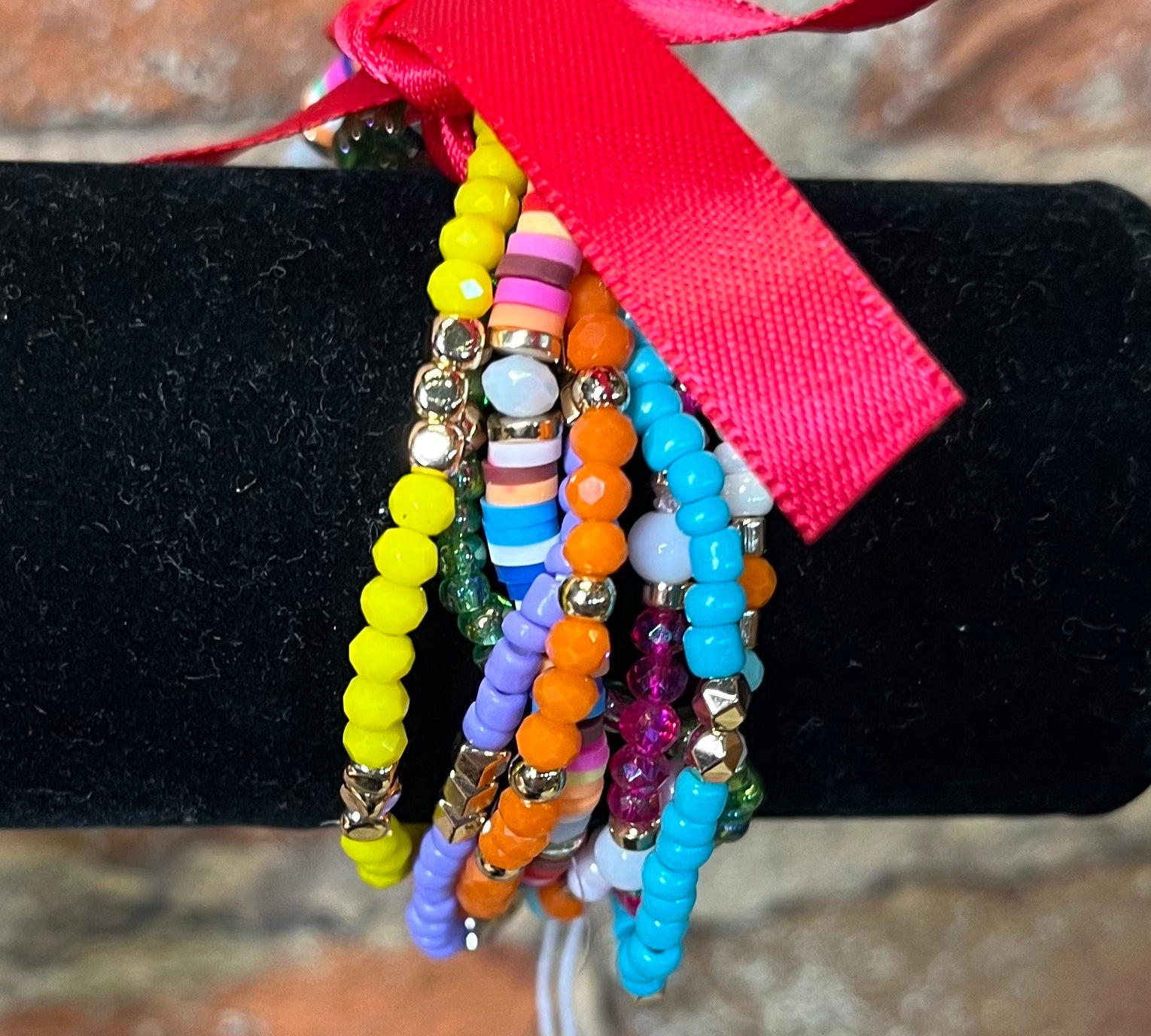 Kids Beaded/Gold Bracelet