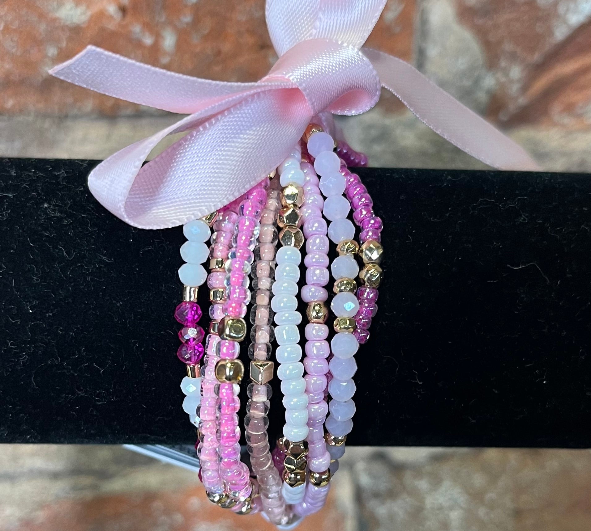 Kids Beaded/Gold Bracelet