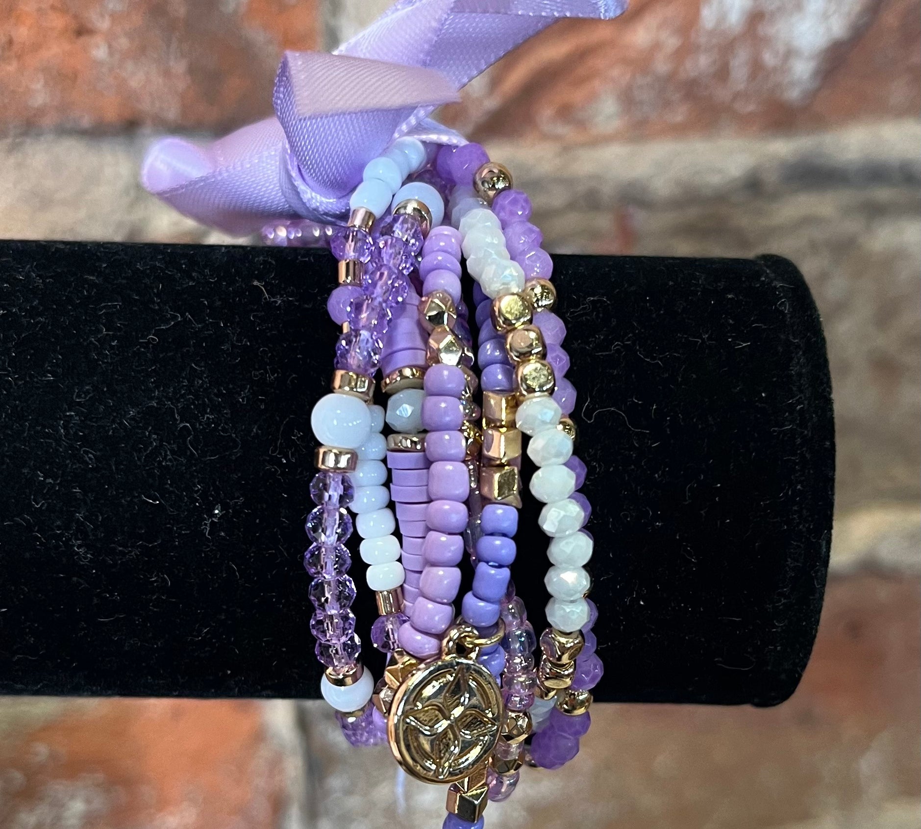 Kids Beaded/Gold Bracelet