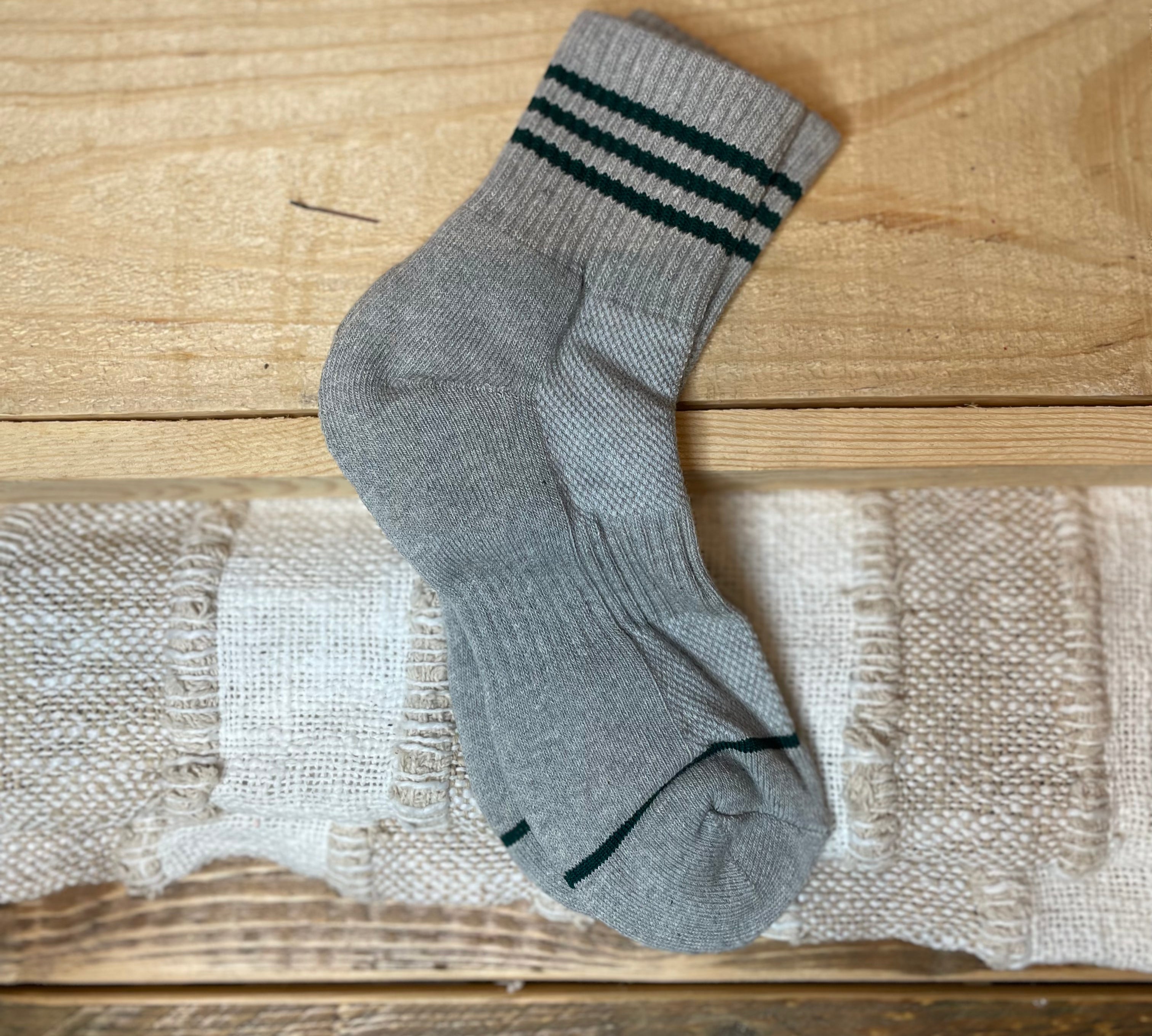 Striped Ankle Socks