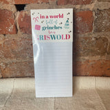 Holiday Magnetic Notepad