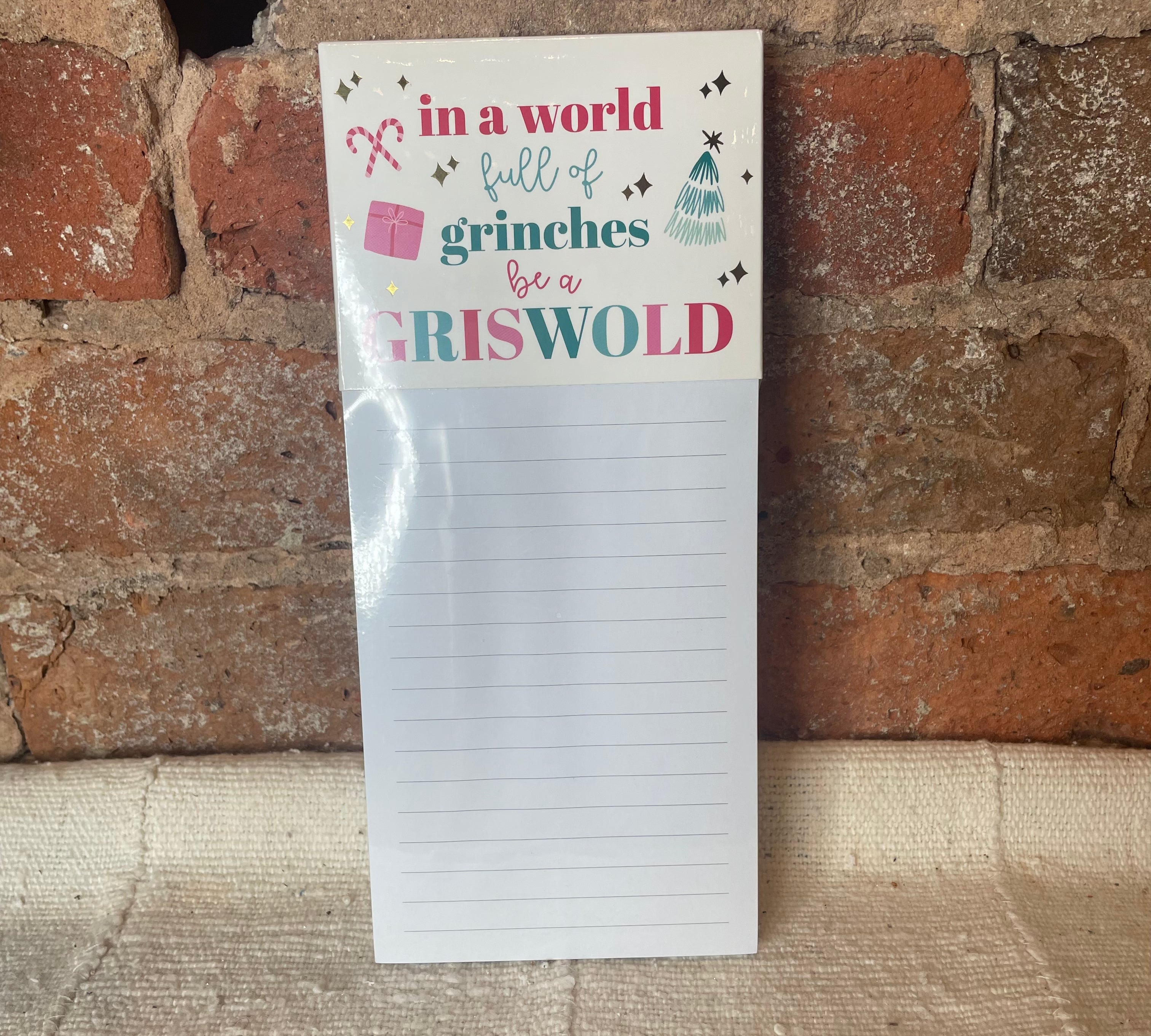 Holiday Magnetic Notepad