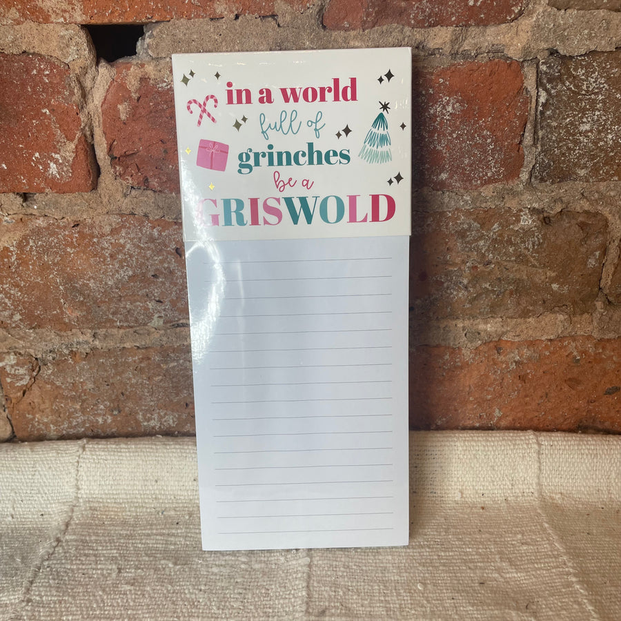 Holiday Magnetic Notepad