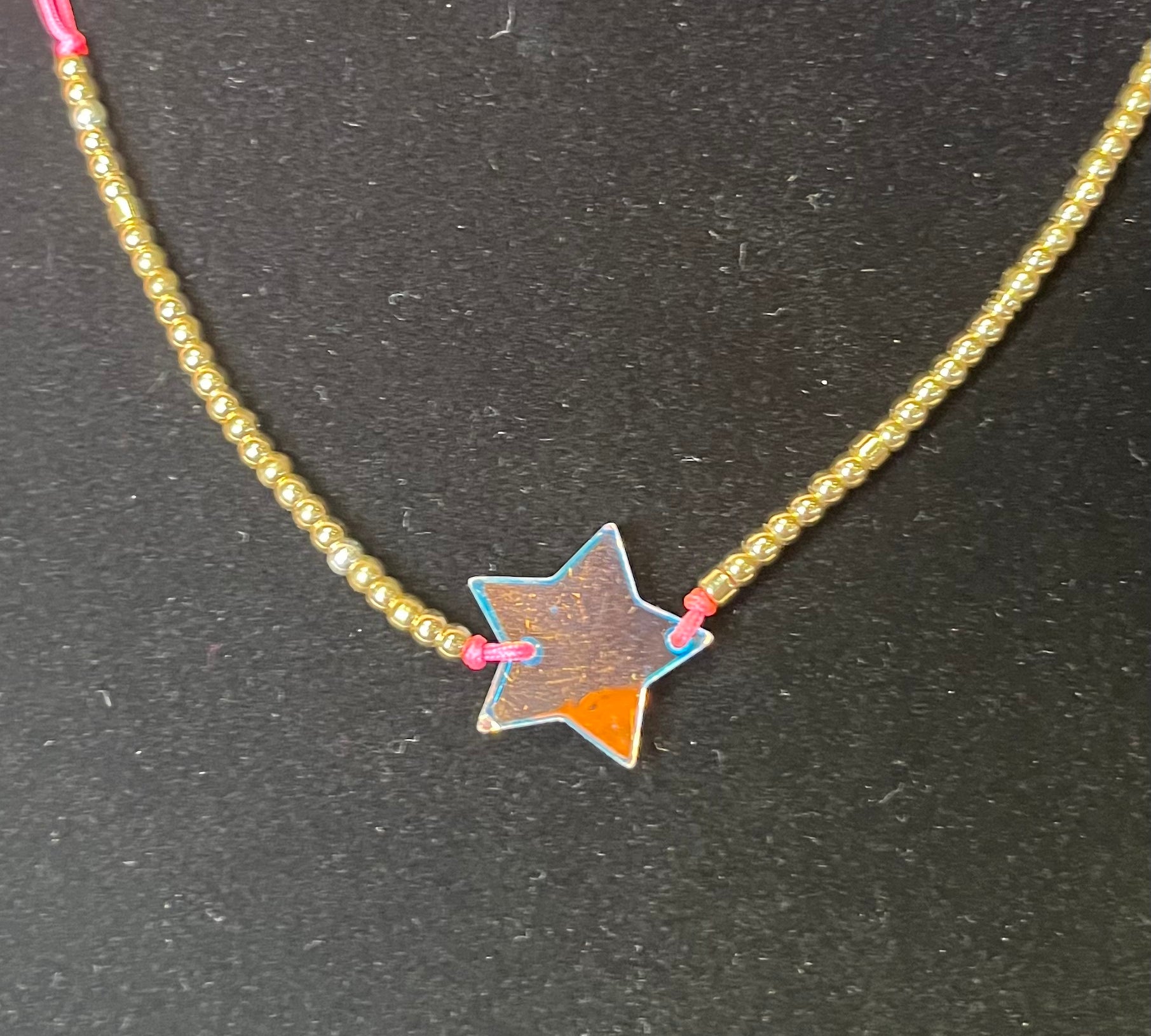 Kids Colorful Necklace w/Pendant