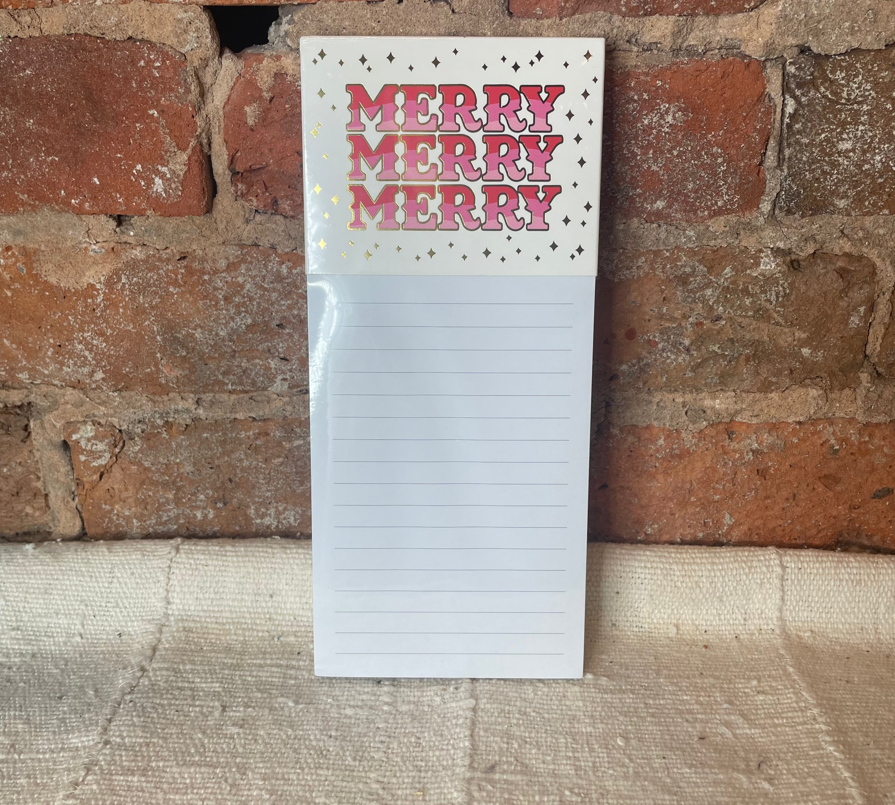 Holiday Magnetic Notepad