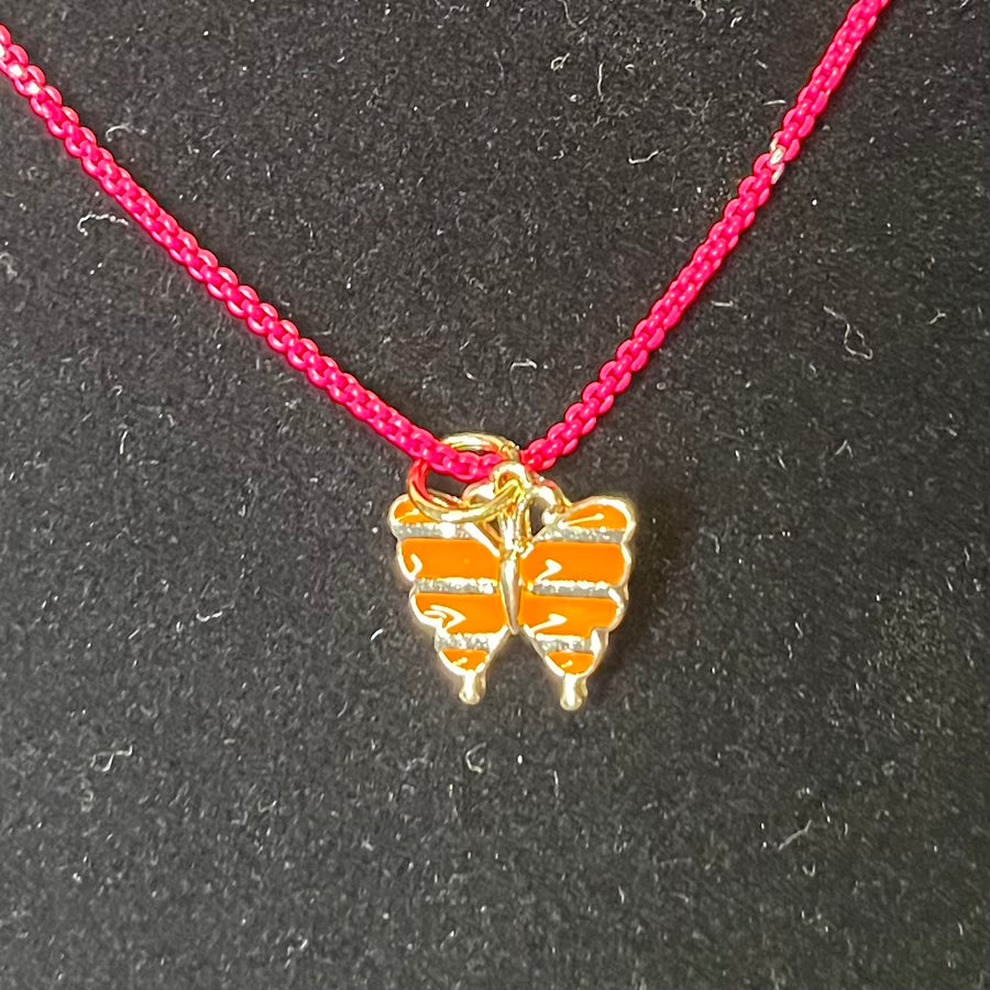 Kids Colorful Necklace w/Pendant