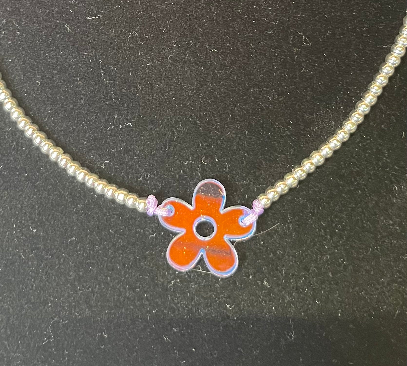 Kids Colorful Necklace w/Pendant
