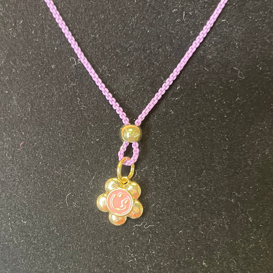 Kids Colorful Necklace w/Pendant