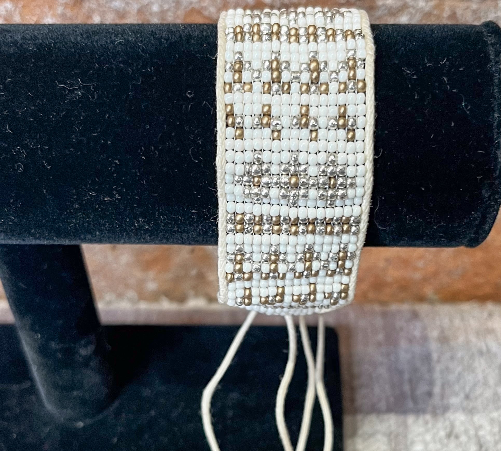 Aztec Beaded Bracelet