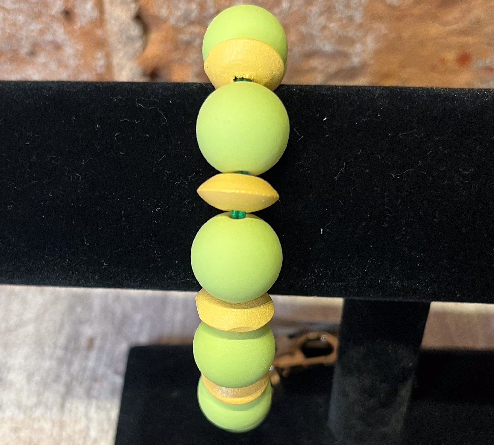 Silicone Beaded Key Ring