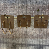 Gold Charley Earring